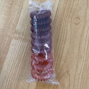 New- Silicone hair tie scrunchies